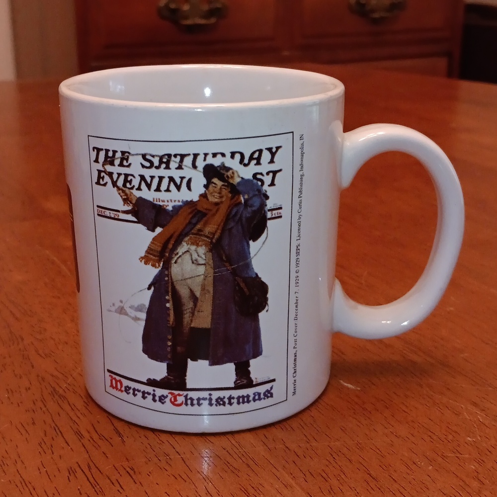 Norman Rockwell Mug The Saturday Evening Post